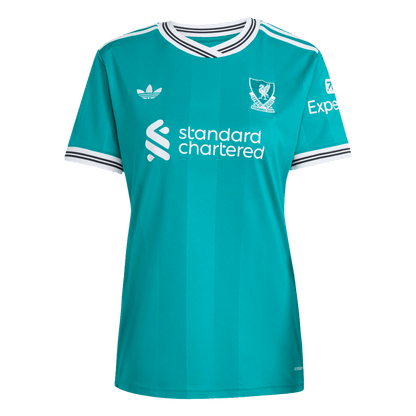 Liverpool Tröja 2025/26 Tredje Grön Dam