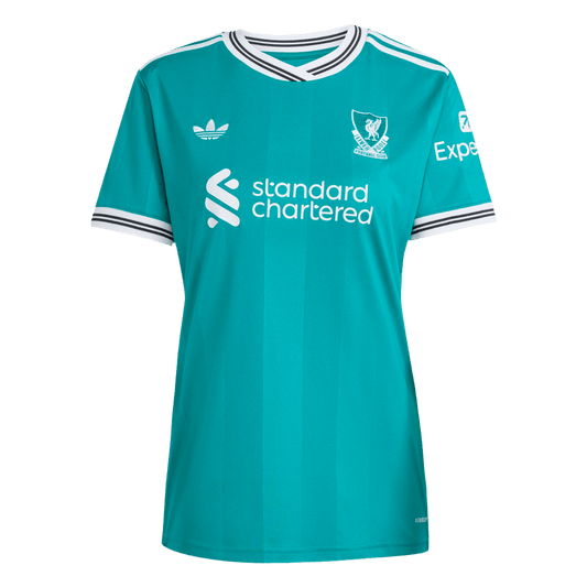 Liverpool Tröja 2025/26 Tredje Grön Dam