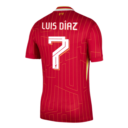Liverpool Hemma Fotbollströja LUIS DÍAZ #7 2024/25 Premium - UCL