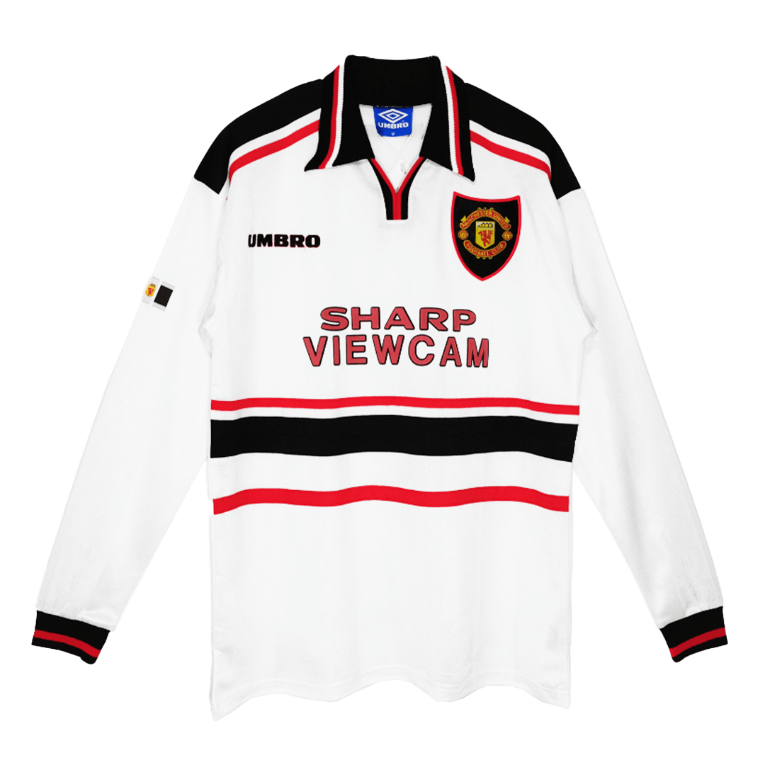 Retro Manchester United Hemma Fotbollströja 1963 långärmad