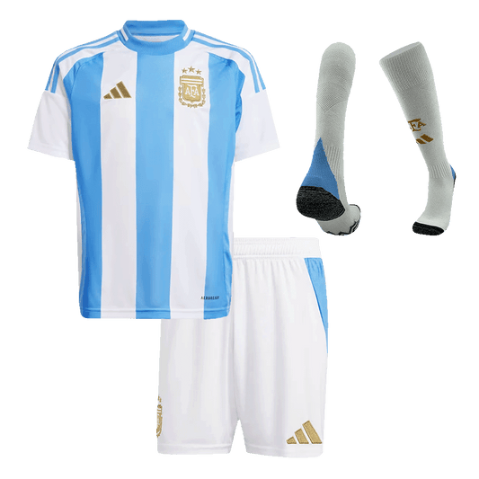 Argentina Hemma Fotbollströja 2024 
Fotbollssats Barn