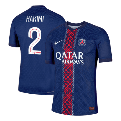 PSG Tröja HAKIMI #2 2025/26 Hemma Mörkblå
