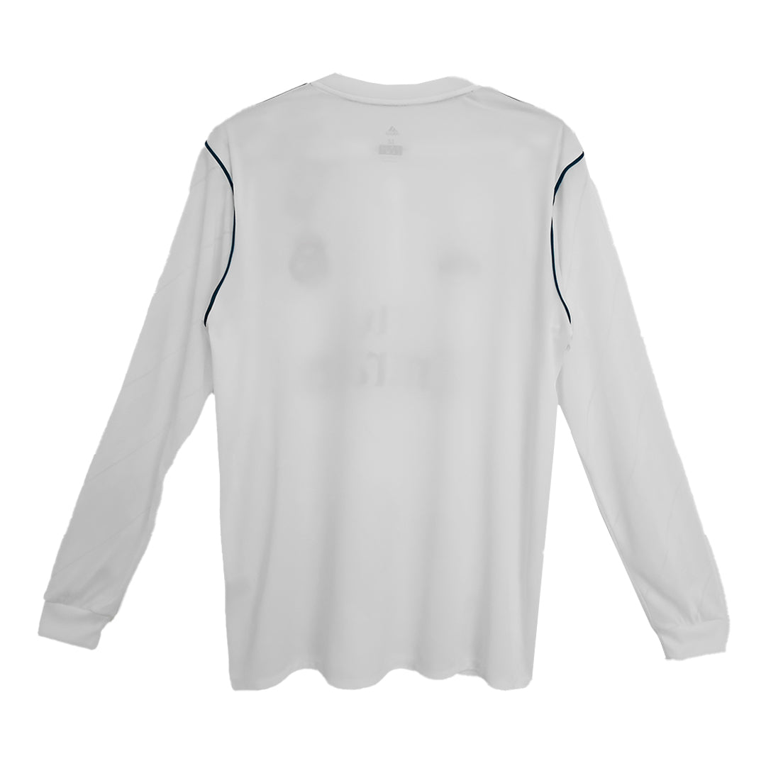 Retro Real Madrid Hemma Fotbollströja 2017/18 långärmad