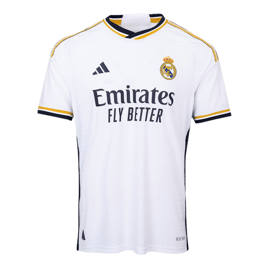 Real Madrid Hemma Fotbollströja MBAPPÉ #9 2023/24 Autentisk