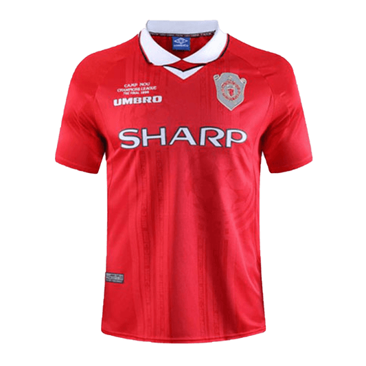 Retro Manchester United Hemma Fotbollströja 1999/00