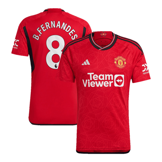 Manchester United Hemma Fotbollströja B.FERNANDES #8 2023/24