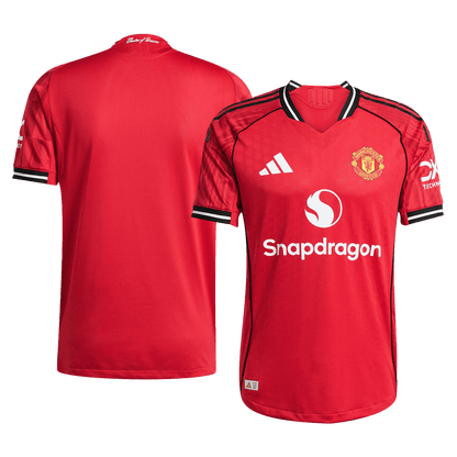 Manchester United Tröja 2025/26 Hemma Autentisk