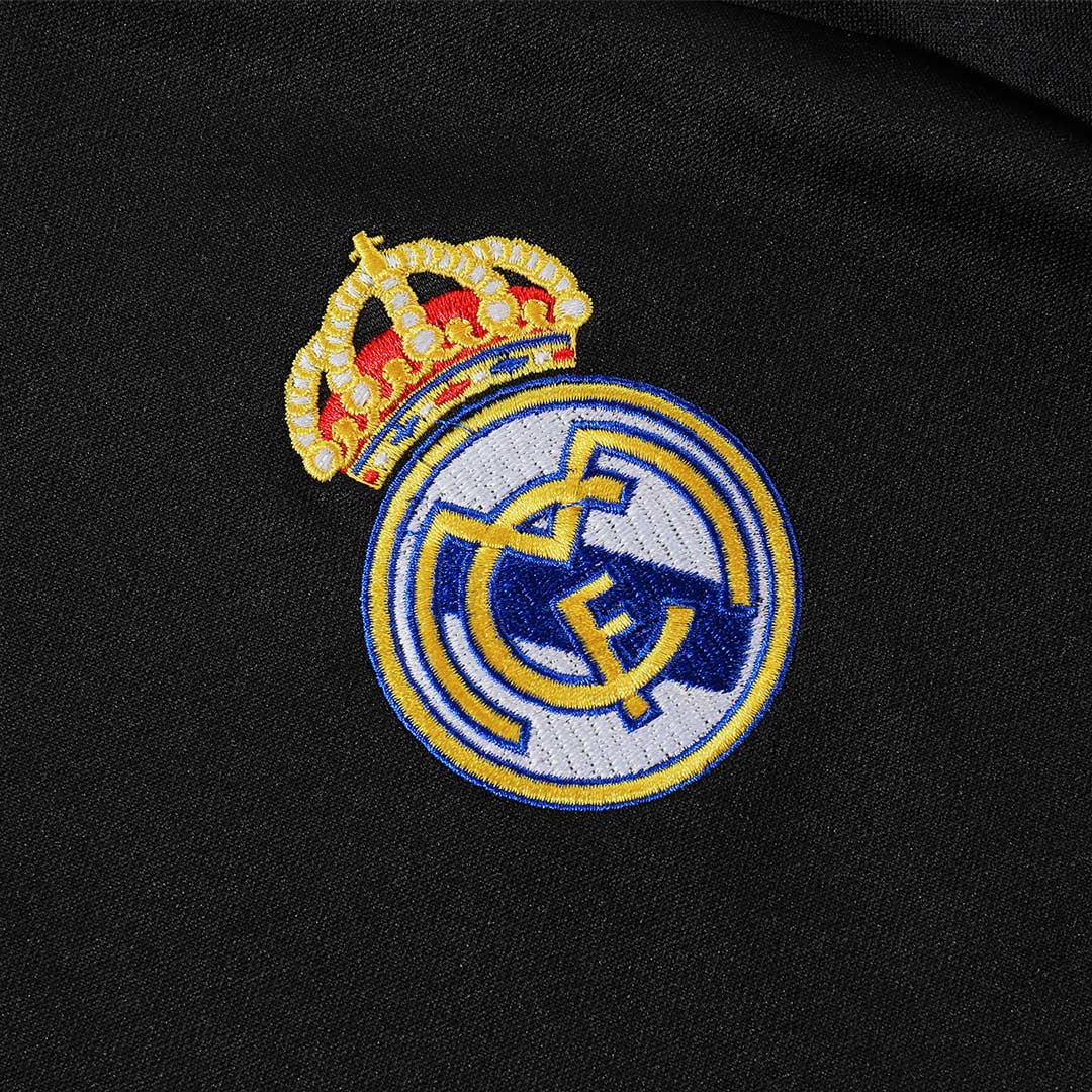 Real Madrid Tröja & Träningsset(Jacka+Byxor) 2025/26 Svart Barn