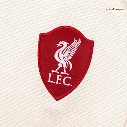 Liverpool Tröja 2025/26 Borta Vit Dam