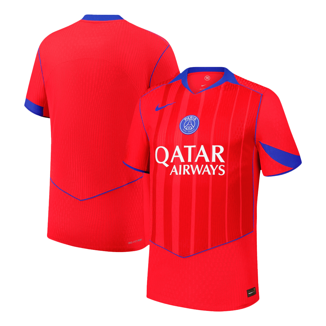 PSG Tröja 2025/26 Tredje Autentisk Röd