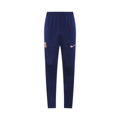 Barcelona Träningsset (Jacka+Byxor) 2025/26 Navy&Orange