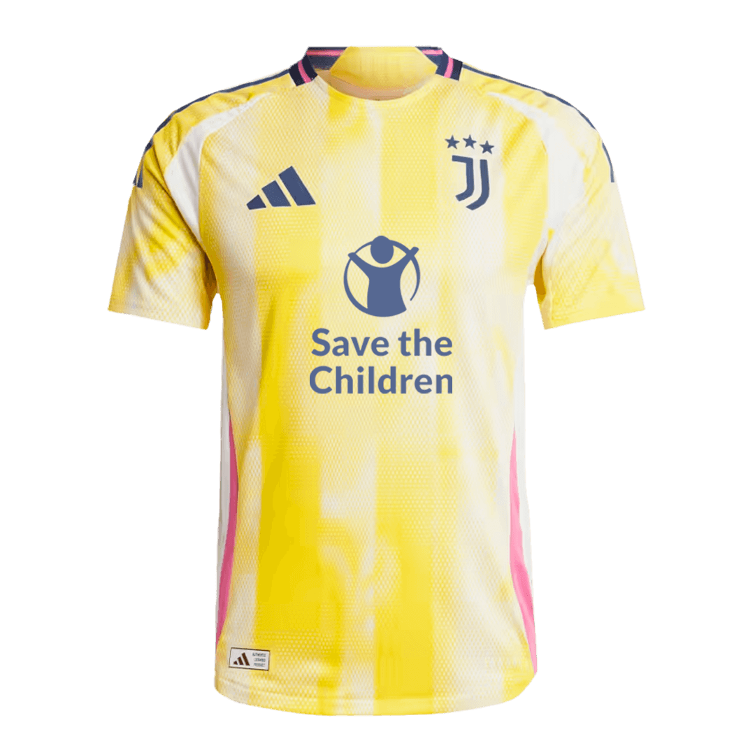 Juventus Borta Fotbollströja 2024/25 Autentisk