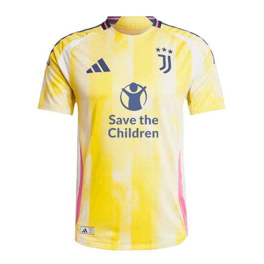 Juventus Borta Fotbollströja 2024/25 Autentisk