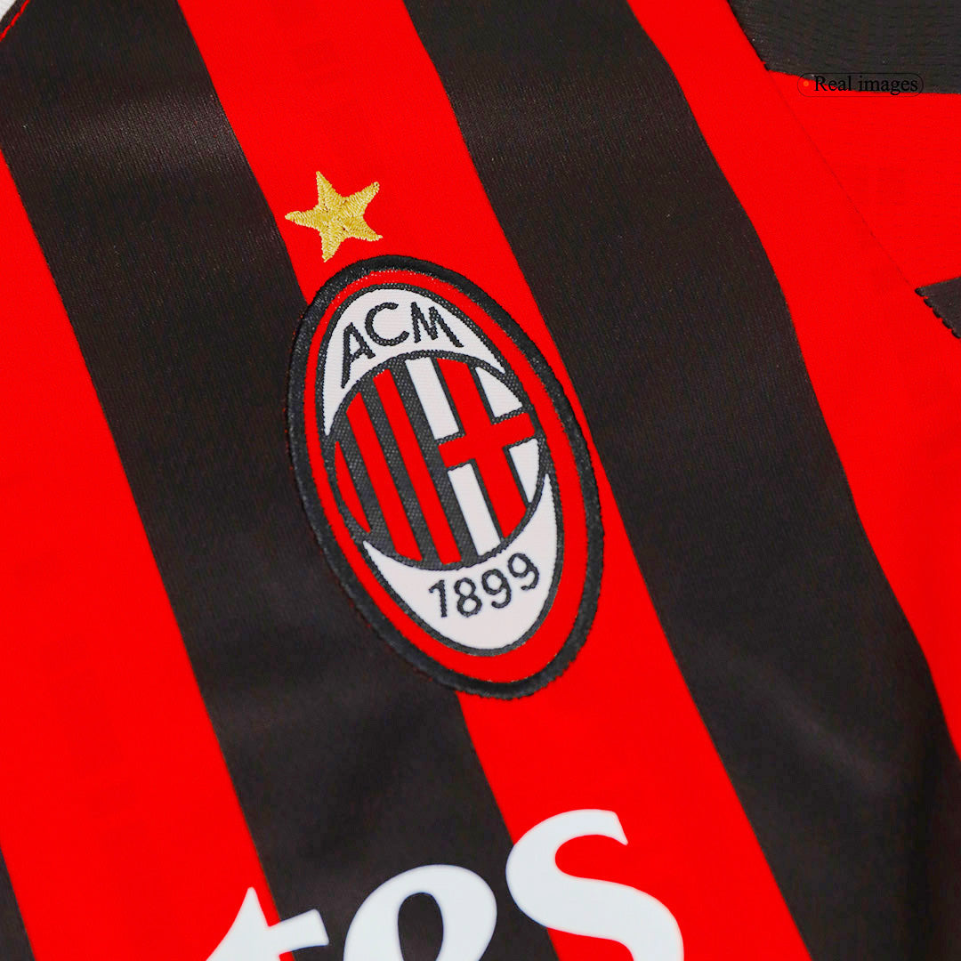 AC Milan Hemma Fotbollströja 2024/25 Fotbollssats Barn