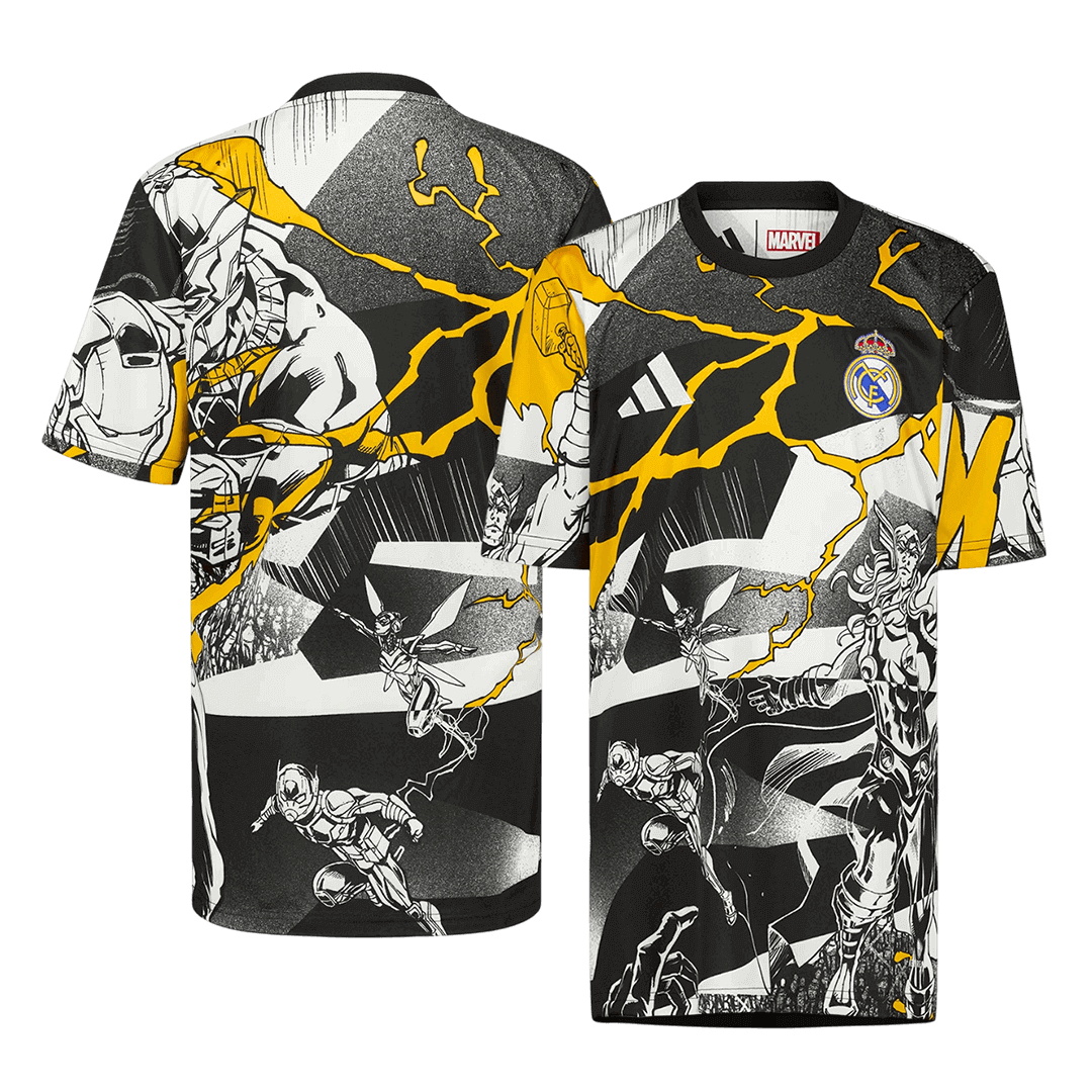 Real Madrid Tröja 2025/26 Svart & Vitt-2