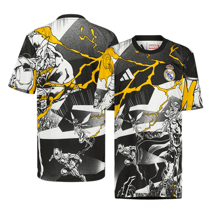 Real Madrid Tröja 2025/26 Svart & Vitt-2