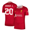 DIOGO J. #20 Liverpool Tröja 2024/25 Hemma Autentisk  röd - UCL