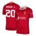 DIOGO J. #20 Liverpool Tröja 2024/25 Hemma Autentisk  röd - UCL