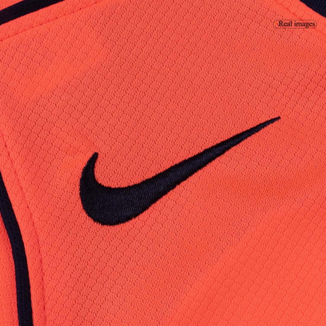 Barcelona Tröja 2025/26 Tredjeställ Orange Barn