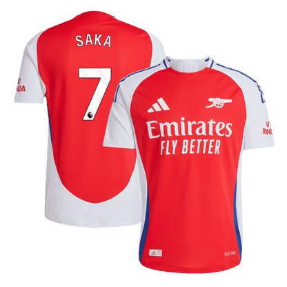 Arsenal Hemma Fotbollströja SAKA #7 2024/25 Autentisk