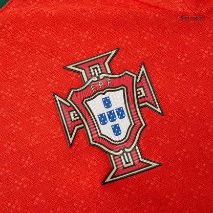 Portugal Hemma Fotbollströjor 2025 Autentisk