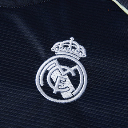 Real Madrid Tröja 2025/26 Bortaställ Mörkblå Barn