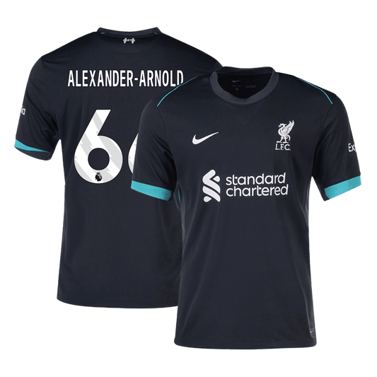Liverpool Borta Fotbollströja ALEXANDER-ARNOLD #66 2024/25