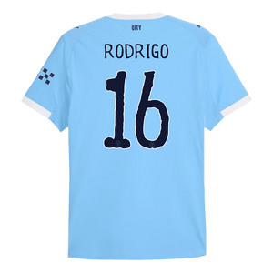 RODRIGO #16 Manchester City Hemma Tröja 2025/26 Autentisk - Club World Cup