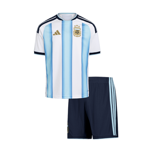 Argentina Tröja 2025/26 Hemmaställ Blue&White Barn - World Cup 2026