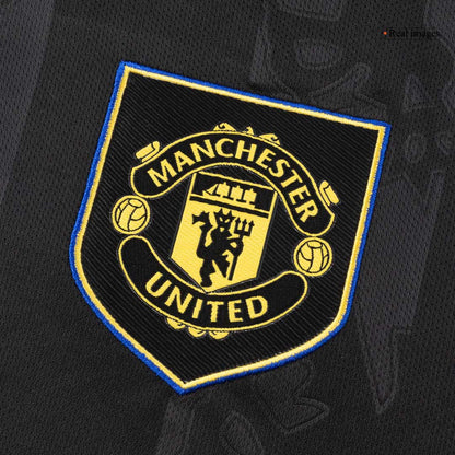Manchester United Tröja 2025/26 Tredje Långärmad Svart