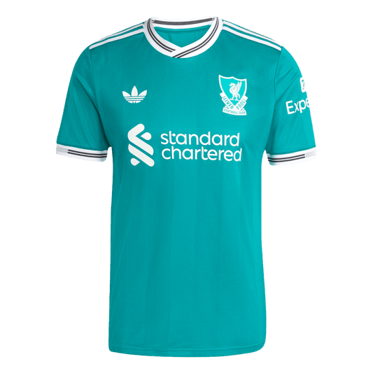 Liverpool Tröja 2025/26 Tredje Autentisk Grön