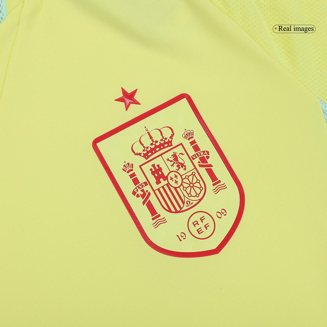 Spanien Borta Fotbollströjor Euro 2024 Autentisk