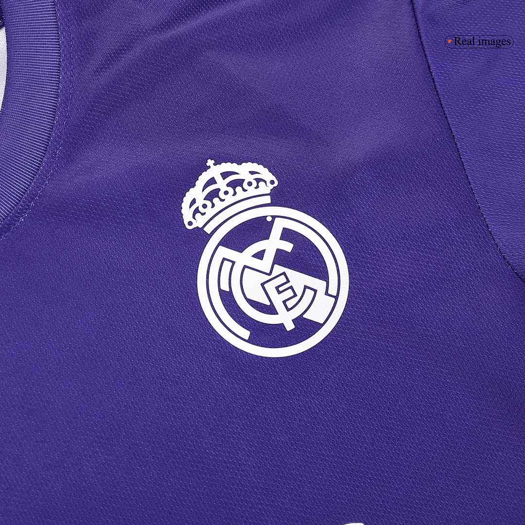 Real Madrid Fjärde borta Fotbollströja 2023/24 Fotbollssats Barn