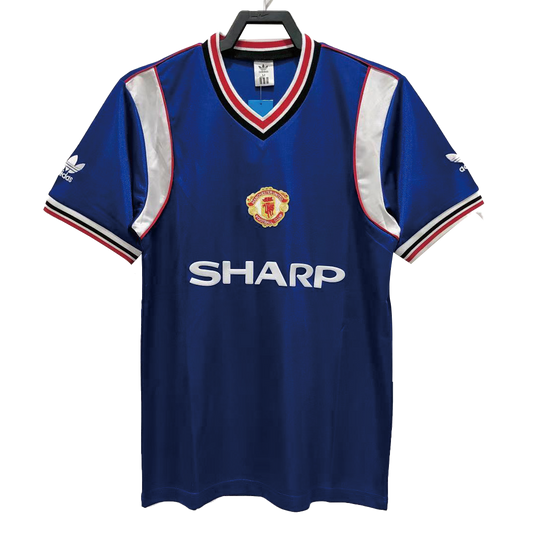 Retro Manchester United Borta Fotbollströja 1985