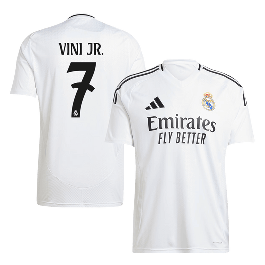 Real Madrid Hemma Fotbollströja VINI JR. #7 2024/25