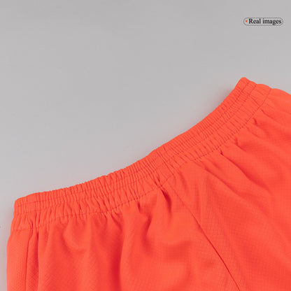 Barcelona Tröja 2025/26 Tredjeställ Orange Barn-4