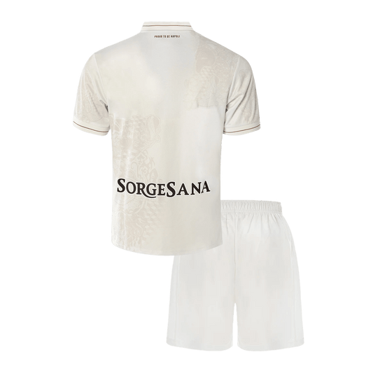 Napoli Tröja 2025/26 Bortaställ Vit Barn-1