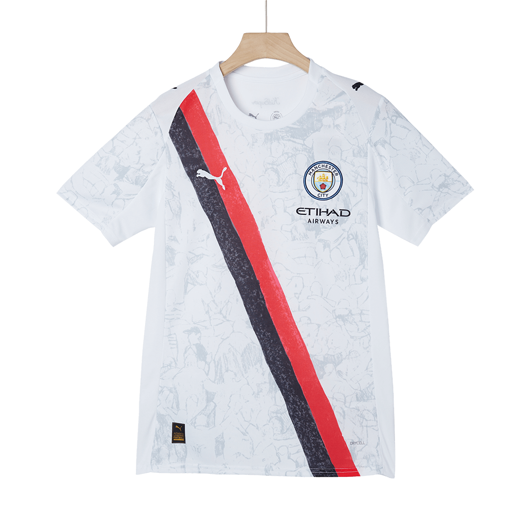 Manchester City Tröja REIJNDERS #4 2025/26 Vit