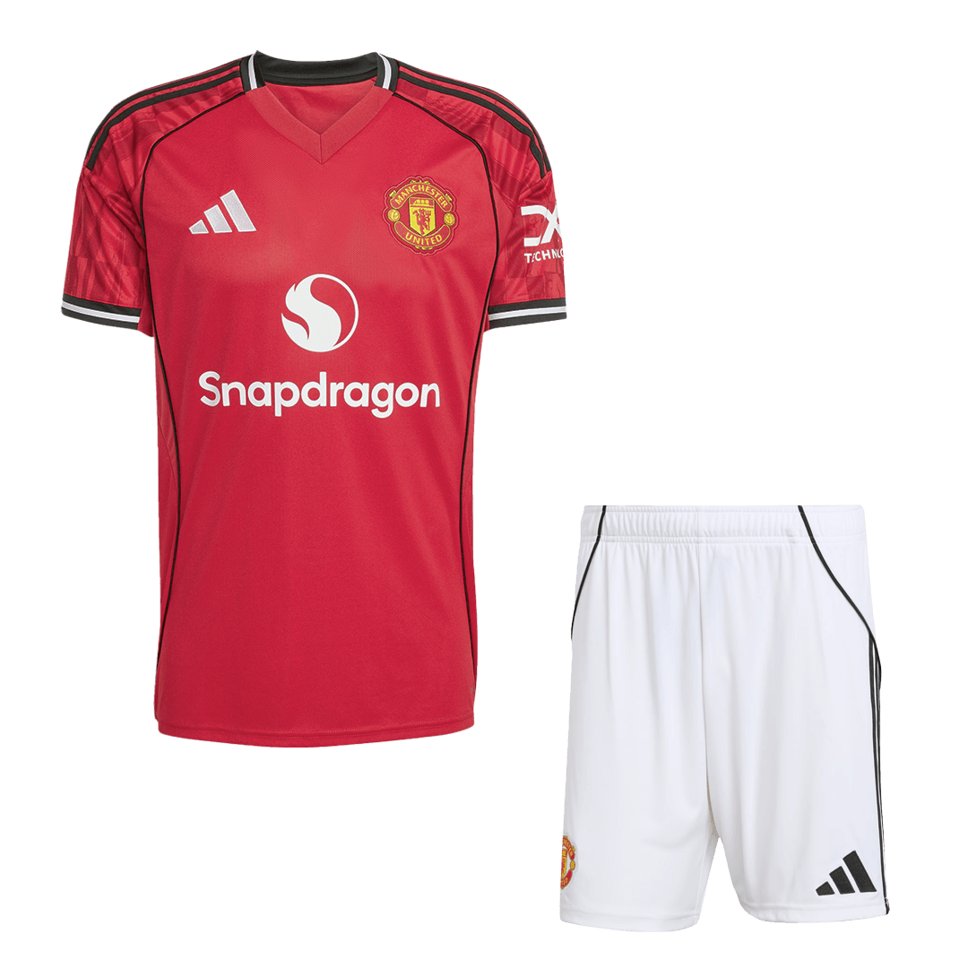 Manchester United Tröja Hemmaställ 2025/26 Röd