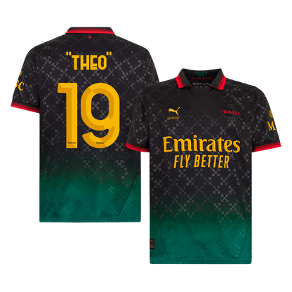 AC Milan Fjärde borta Fotbollströja THEO #19 2024/25