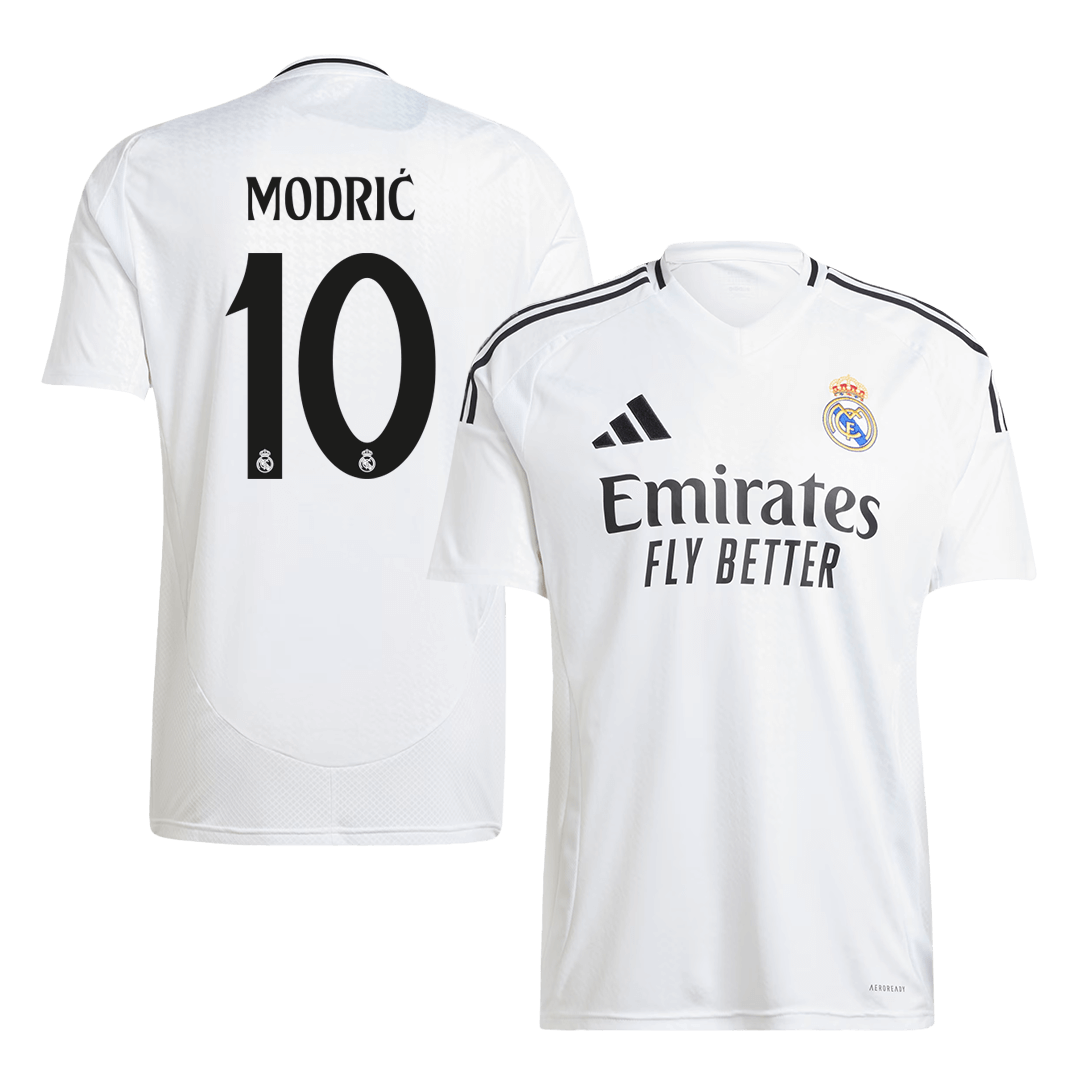 Real Madrid Hemma Fotbollströja MODRIĆ #10 2024/25