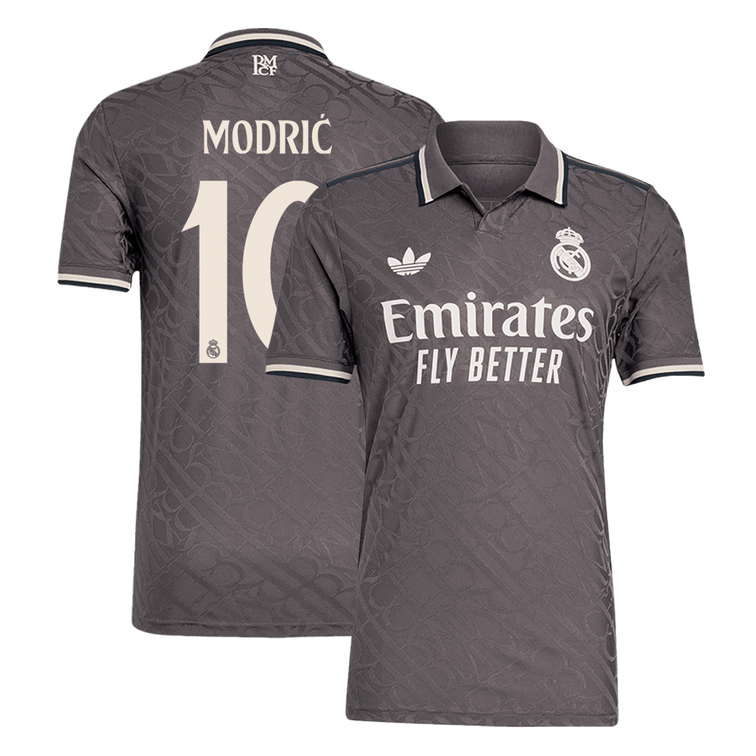Real Madrid Tredjeställ Fotbollströja MODRIĆ #10 2024/25 Autentisk