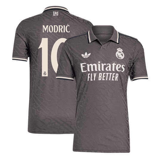 Real Madrid Tredjeställ Fotbollströja MODRIĆ #10 2024/25 Autentisk