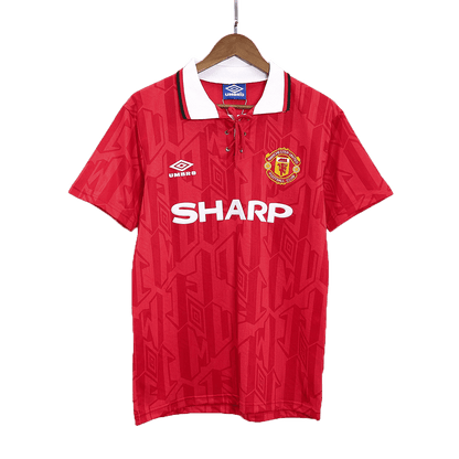Retro Manchester United Hemma Fotbollströja 1992/94