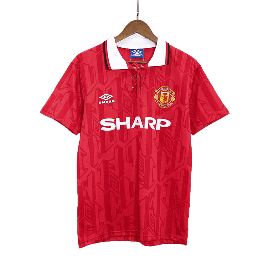 Retro Manchester United Hemma Fotbollströja 1992/94
