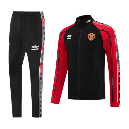 Manchester United Träningsset (Jacka+Byxor) 2025/26 Röd & Svart