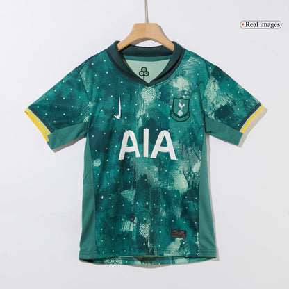 Tottenham Hotspur Tredjeställ Fotbollströja 2024/25 Fotbollssats Barn