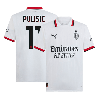 AC Milan Borta Fotbollströja PULISIC #11 2024/25 Premium