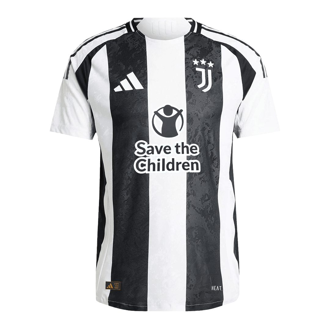 Juventus Hemma Fotbollströja 2024/25 Autentisk