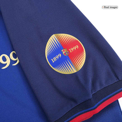 Retro Barcelona Hemma Fotbollströja GUARDIOLA #4 1999/00 - 100-årsjubileum